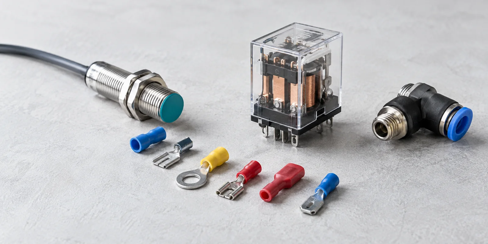 terminals, relay and small industrial fittings